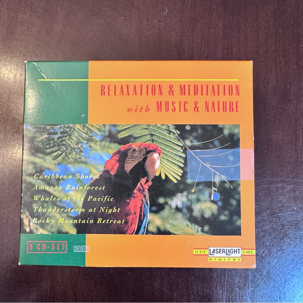Relaxation & Meditation with Music & Nature 5 CD Set - 5 hours